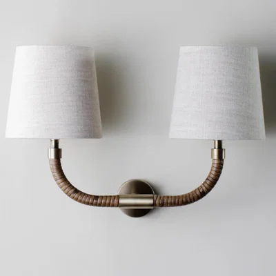 Tobias Oliver Porta Romana I  Holden Wall Light Large | Antiqued Brass