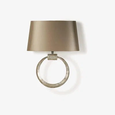 Tobias Oliver Porta Romana I Ring Bathroom Wall Light | Decayed Silver