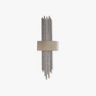 Tobias Oliver Porta Romana I Flynn Caged Wall Light | Burnt Silver
