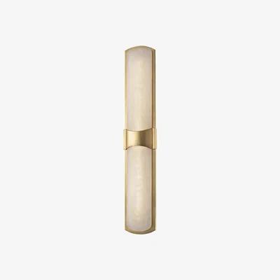 Tobias Oliver Hudson Valley I Valencia Wall Sconce I Large I Aged Brass
