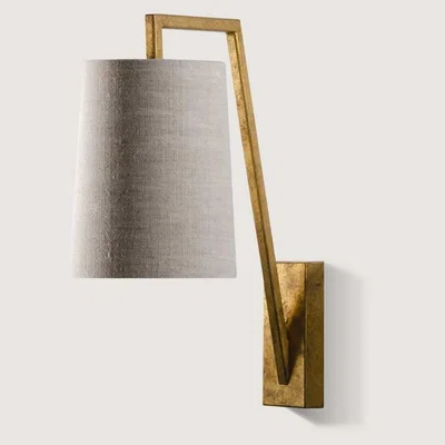 Tobias Oliver Porta Romana I Monty Junior Wall Light | French Brass