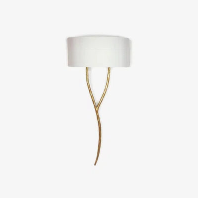 Tobias Oliver Porta Romana I Yves Wall Light | White Gold