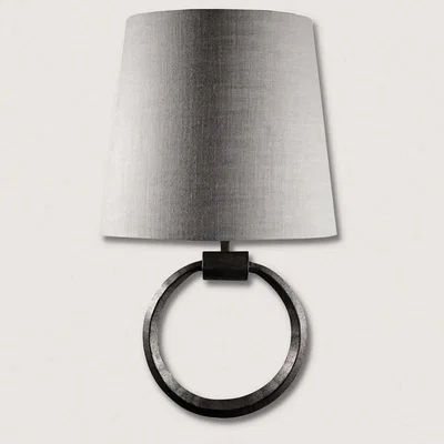 Tobias Oliver Porta Romana I Ring Bathroom Wall Light | Bronzed