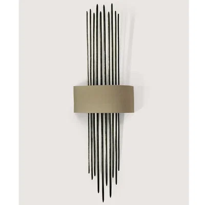 Tobias Oliver Porta Romana I Flynn Caged Wall Light | Bronzed