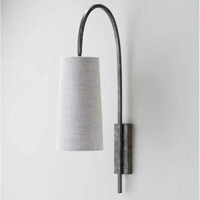 Tobias Oliver Porta Romana | Willow Wall Light | Burnt Silver