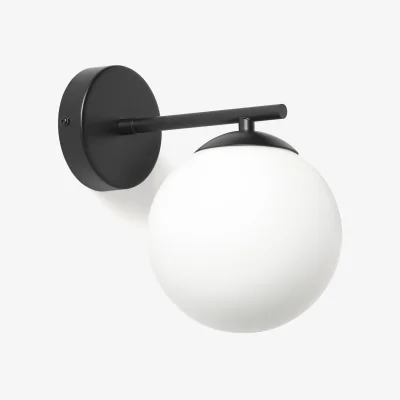 Westwing Opal Glass Wall Lamp Atlanta
