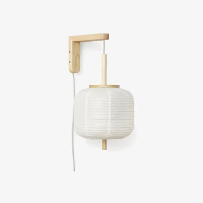 Westwing Rice Paper Design Wall Lamp Misaki