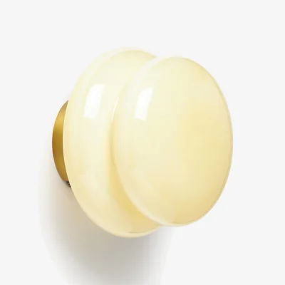 Westwing Opal Glass Wall Lamp Baya