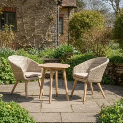 Dunelm Pacific Lifestyle Cabon Outdoor Bistro Set
