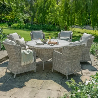 Dunelm Norfolk Leisure Vienna 6 Seater Outdoor Dining Set