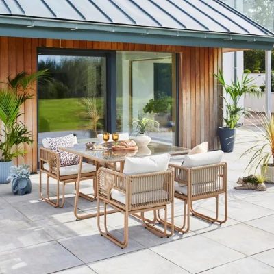 Dunelm Amazonia 8 Seater Cube Garden Dining Set