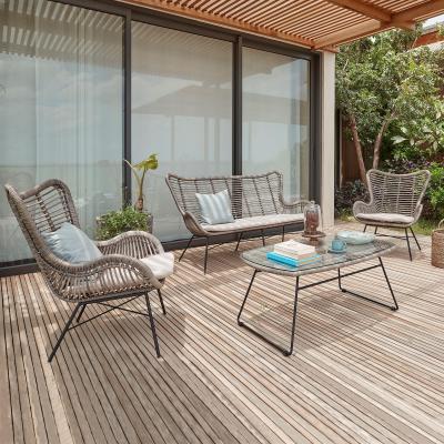 Dunelm Brisbane Grey Lounge Set Grey
