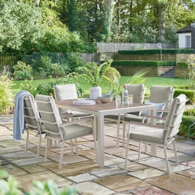 Dunelm Easton 6 Seater Outdoor Dining Set