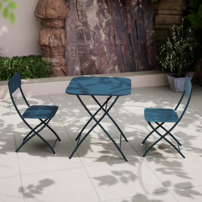 Dunelm Venice Square 2 Seater Bistro Set