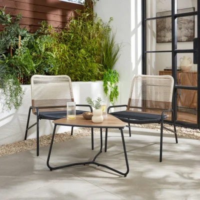 Dunelm Miami Bistro Set