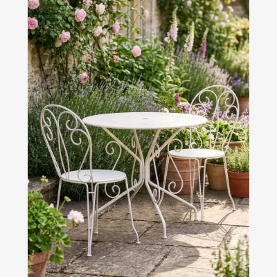 Dibor Amelie Two Person Iron Bistro Set