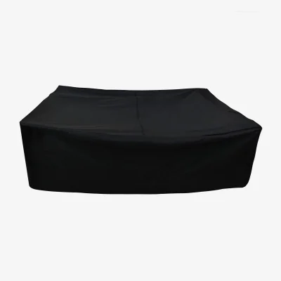 Furniture123 260 x 180 x 80cm Waterproof Black Garden Dining Set Furniture Cover