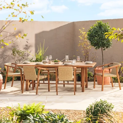 Gardenesque Marlborough Wooden | Garden Dining Set