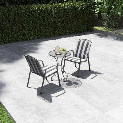 Habitat Pacific Savoy 2 Seater Metal Garden Bistro Set with Cushions