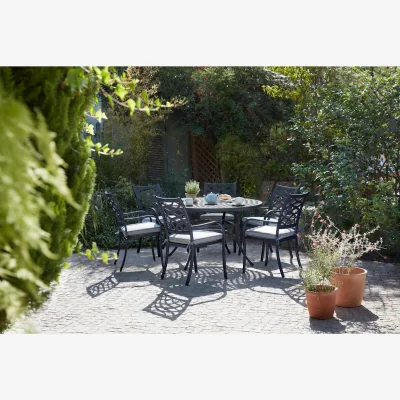 Homebase Siena 6 Seater Garden Dining Set