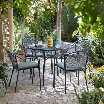 Homebase Albi 4 Seater Garden Dining Set