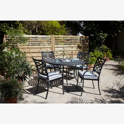 Homebase Siena 4 Seater Garden Dining Set
