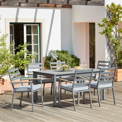 Homebase Spirit 6 Seater Garden Dining Set