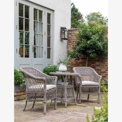 Marks & Spencer Gallery Direct Menton 2 Seater Bistro Set Grey