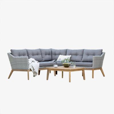 Olivia's Olivia's Kourtney Corner Set in Light Kubu Grey