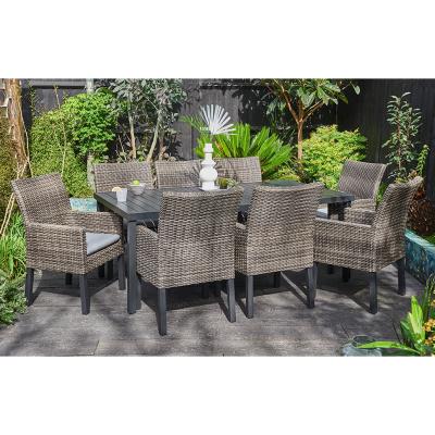 Out & Out Original Marbella – Rattan Dining Set – 8 Seats