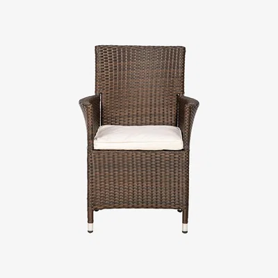 The Range Nevada Brown 2 Seater Round bistro Set - Brown