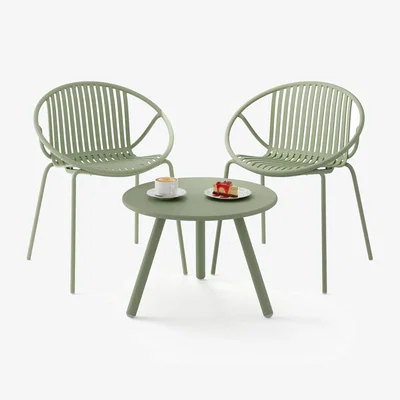 The Range 3 Piece Bistro Set - Green