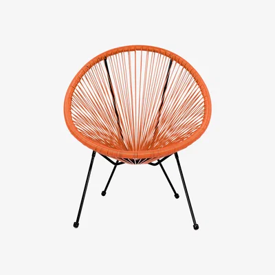 The Range PU Rio 3 Piece Bistro Set - Orange