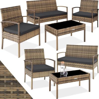 The Range Sparta Rattan Garden Furniture Set - Nature