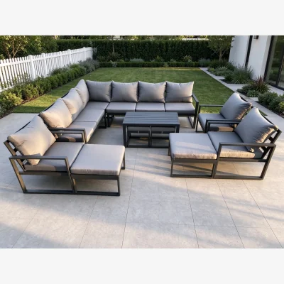 The Range 13-Seater Aluminium Outdoor Garden Furniture Set