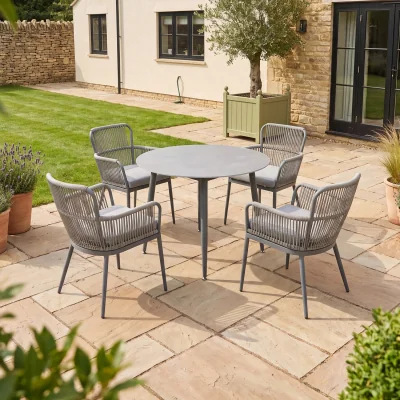 The Range Westcott 4 Seater Garden Dining Set - Grey
