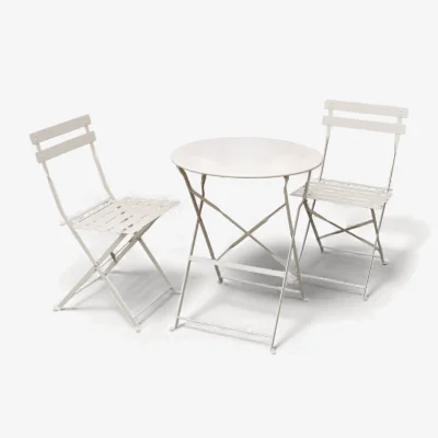The Range Padstow Folding Bistro Set Cashmere