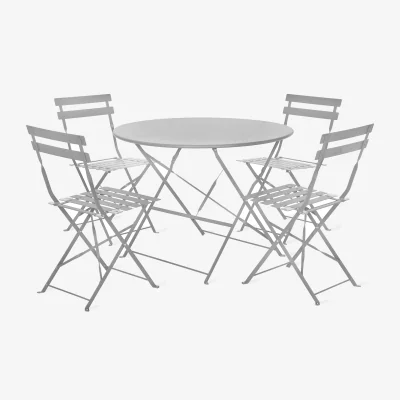 Sofa.com Rive Droite Bistro Set, Large in Chalk - sofa.com