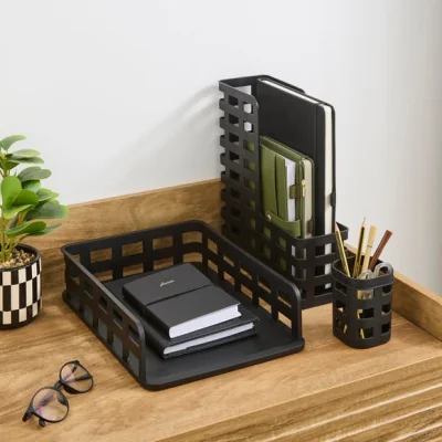 Dunelm Waters and Noble Desk Organiser Set