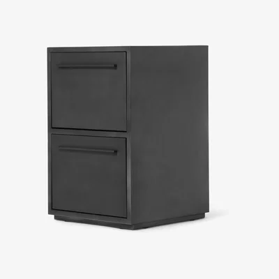 Made.com Asmara Office Storage Cabinet, Gunmetal