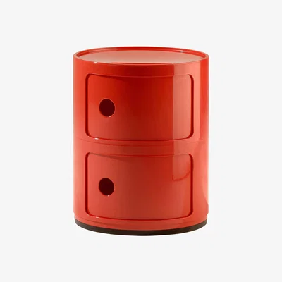Made in Design Componibili Storage - 2 elements by Kartell Red