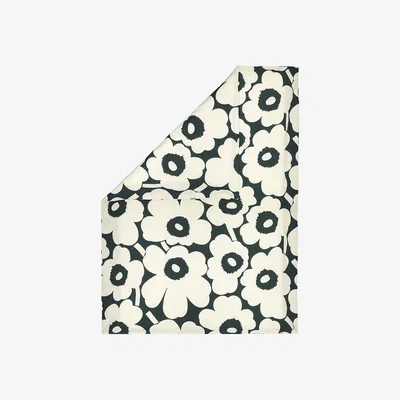 Amara Marimekko - Unikko Duvet Cover - Dark Green - Single