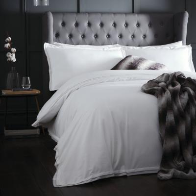 Dunelm Appletree Alden Linen Duvet Cover and Pillowcase Set White