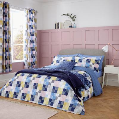 Dunelm Helena Springfield Cosmos Navy Duvet Cover Set Navy