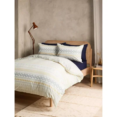 John Lewis John Lewis & Partners Explore Stripe Duvet Cover Set