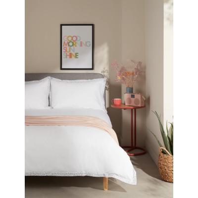 John Lewis ANYDAY John Lewis & Partners Polycotton Embroidery Duvet Cover Set
