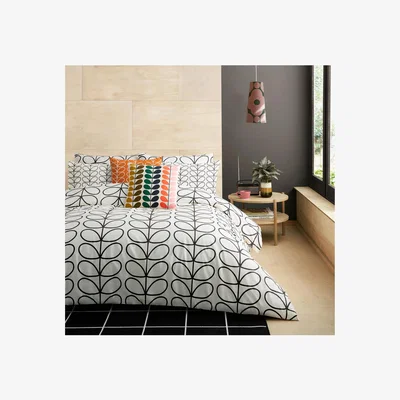 John Lewis Orla Kiely Linear Stem Brushed Cotton Duvet Cover Set