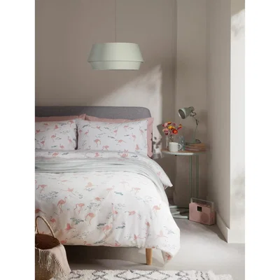 John Lewis ANYDAY John Lewis & Partners Flamingos Duvet Cover Set