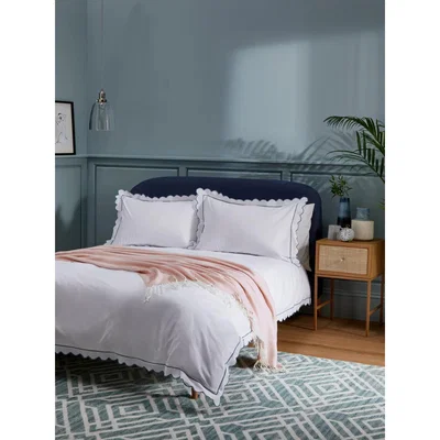 John Lewis John Lewis & Partners Scallop Duvet Cover Set