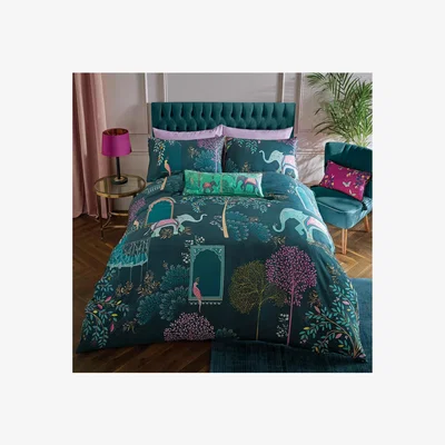 John Lewis Sara Miller Elephants Oasis Duvet Cover Set